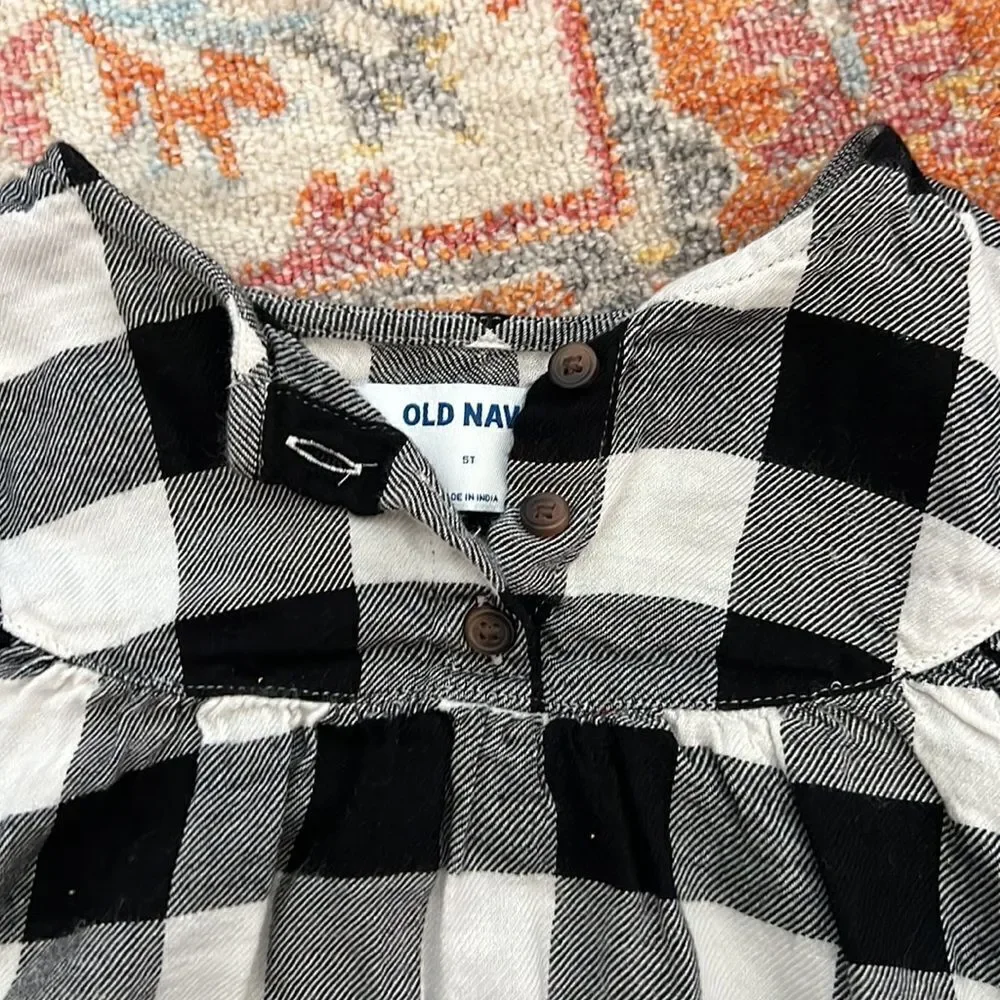 Old Navy Toddler Plaid Blouse